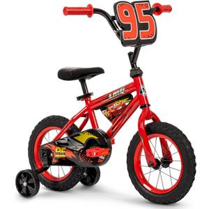 Huffy Disney and Marvel 12/16 Inch Boy's Bike for Kids, Ideal for Ages 3+ Years Old, Removable Training Wheels, Adjustable Seat, Simple Coaster Brake