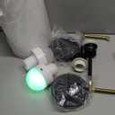 Fenmzee Bedside Table Lamps Set of 2-3 Color Temperatures Pull Chain Lamp with AC Outlet Charging Port, Small Round Night Stand Lamps for Bedroom Guest Room Office, Bed Side Light with E26 LED Bulbs