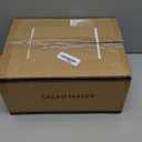 Upgraded 300W Electric Cheese Grater with 7 Stainless Steel Blades, Cheese Shredder Electric for Slicing, Shredding & Grinding Vegetables, Fruits and Nuts,Easy One-Touch Control