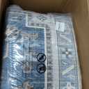 Syrlfar Rugs for Bedroom, Classroom, College Dorm, Farmhouse, Dining Room, Kids Playroom Blue 8x10