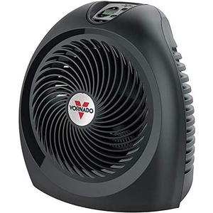 Vornado AVH2 Advanced Whole Room Heater with Automatic Climate Control, Timer, Fan Only Option, Black, Compact