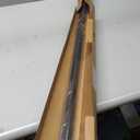 Ivilon Drapery Window Curtain Rod - End Cap Style Design 1 Inch Pole. 48 to 86 Inch Color Black
