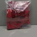 MIULEE Christmas Decorative Throw Pillow Covers Red 18x18 Inch Set of 2, Winter Soft Plush Faux Wool Couch Cushion Covers Farmhouse Throw Pillows for Couch Bed Sofa Living Room