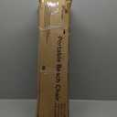 Sportneer Beach Chair: Adjustable Folding Chair with Cup Holder & Side Pocket - Portable & Compact Beach Chairs for Adults with Reclining Positions for Camping Picnic and Outdoor, Orange