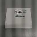 Sieral 6 Pieces Christmas Mirror Lake Landscaping Accessory Miniature 4 Inch Christmas Village Pond Curved Mini Ice Skating Rink Figurines Decoration for Holiday Christmas Village