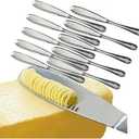 Simple preading Stainless Steel Butter Spreader, Butter Knife - 3 in 1 Kitchen Gadgets (10 Set)