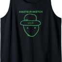 Amateur Leprechaun Sketch Mobile Alabama St Patrick's Day Men Tank Top Black, S
