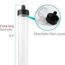 7ft Aquarium Siphon Vacuum Cleaner for Fish Tank Cleaning Gravel & Sand