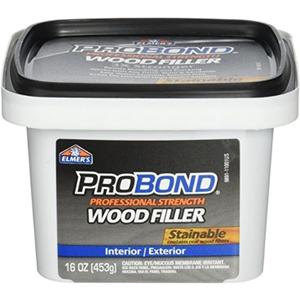 ELMERS Stainable Wood Filler, 1 Pint (P9891), 16 oz, Brown