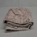 Brown Area Rug 5x7 Machine Washable Living Room Rug Modern Farmhouse Low Pile Non Slip Low Pile Boho Vintage Floral Moody Carpet for Bedroom, Dark Brown