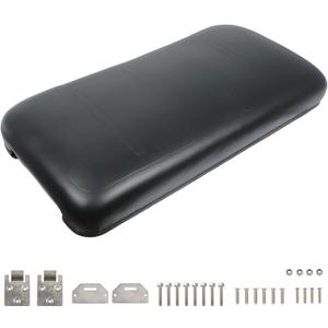 GXYWADY Black Golf Cart Front Seat Bottom Cushion Replacement for EZGO Medalist TXT 1994-2013