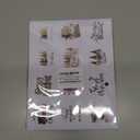 4 x Christmas Stickers for Envelope Seals Cards Making Crafts Large 2 Inch Round Merry Christmas Holiday Label Card Vinyl Stickers for Envelopes Baked Goods Gifts Presents Bag (lights144)