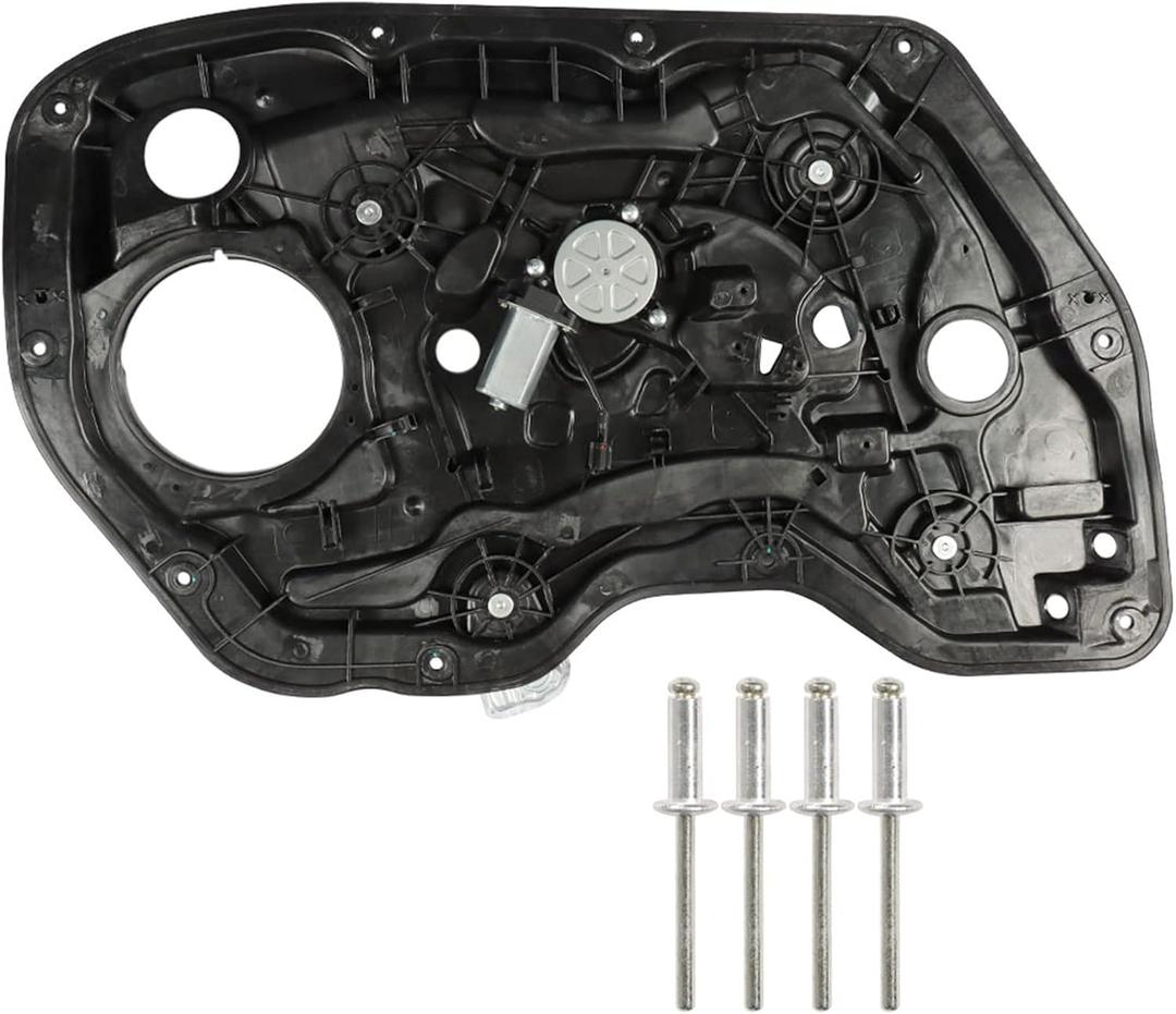 labwork Front Left Driver Side Power Window Regulator with Motor Replacement for Elantra 2010-2016 824713Y010 82471-3Y010