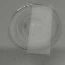 Dessert Plates - 6 Inch/15cm Handblown Glass Plates Set of 6 - Small Dessert Salad and Decorative Plates, Clear Glass Mini Dinner Plates for Appetizers, Salads, and Small Meals