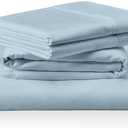 TEMPUR Classic Cotton Sheet Set Sleepy Blue - King
