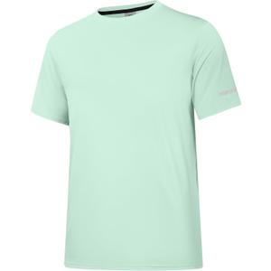 1 or 3 Pack Men's Rash Guard UPF 50+ Sun Protection Short Sleeve T-Shirts Lightweight Quick Dry SPF UV Swim Tees (L)