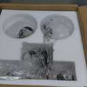 Black Vanity Light, 2 Light Black Modern Bathroom Light Fixtures Over Mirror with White Milk White Globe Glass Shade for Bathroom