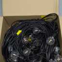 RTTY Outdoor String Lights 200 FT Globe LED Patio Lights with G40 Plastic Bulbs,Waterproof Shatterproof Dimmable Connectable Hanging for Backyard Porch Balcony Party Cafe Deck Decor