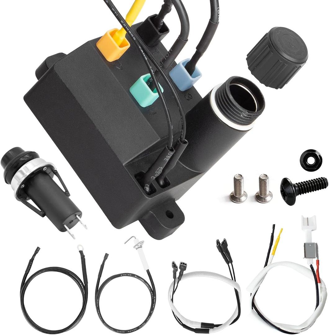 7643 Grill Igniter Kit for Weber Spirit 220/320 Front-Controls, Gas Grill | Complete front-control igniter replacement for 2016+ Weber Spirit 220/320 series . Battery not included.