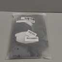 Black Damask Window Curtain Valance, Vintage Gothic Floral Exotic Bohemian Antique Victorian Baroque Valance for Holiday Cottage Kitchen Bedroom Living Room 54x18inch