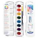 Prang Color Wheel Watercolor Paint Set, 8 Colors, 1 Count X00820
