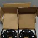 KSP 6X5.5 Wheel Spacers for Silverado Sierra,1.5"(38mm) Real Forged Spacers with 78.1mm Hub Bore M14x1.5 Studs fit for Tahoe Avalanche Express Suburban Sierra Yukon (black)