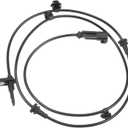 Front Left ABS Sensor, Wheel Speed Sensor, for Ford Explorer 2013-2019, Plastic, NO.DA8Z2C204C, Black Automotive Parts
