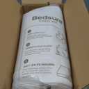 Bedsure Small Orthopedic Dog Bed - Washable Bolster Dog Sofa Beds for Small Dogs, Supportive Foam Pet Couch Bed with Removable Washable Cover, Waterproof Lining and Nonskid Bottom Couch, Dark Grey (24"L x 18"W x 6"Th)