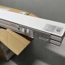 DAKASON 4FT Linkable LED Linear Light, 35W Down 15W Up Light, 3/4/5000K CCT Selectable, Commercial Linear Lighting Fixture for Office, Dimmable Suspended Lighting for School, Market, 4Pack White