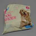 Waterproof Dog Shoes - Stylish Designed Shoes for Dogs - Dog Boots with Non-Slip Rubber Bottom Protects Paw from Hot or Cold Pavement, Dog Booties with Reflective Straps for Dogs Safety, Puppy Shoes. (Size 4: 2.17"Width 2.48"Length)