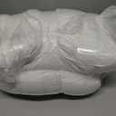 Acanva Fluffy Pillow Insert for Bed Sleeping, Decorative Stuffer Cushion Sham Filler, 16x26 Inch, White