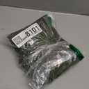 CHUFFED Linen Pillow Covers 2 Pack 100% Linen Pillow Cases, Breathable and Cooling Washed Pillow Shams with Zipper Closure for Bedding, 26x26 Inches,Mossy Green