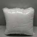MIULEE Throw Pillows Inserts, Pack of 2 18x18 Inch 100% Virgin Fiber Filling Bed Couch Pillows