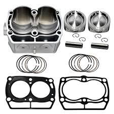 Sold Out-Tupo 80mm Cylinder Piston Ring Gasket Top End Rebuild Kit Compatible with Polaris Ranger 800 700 RZR 4 800 RZR 800 Sportsman X2 800 700 Crew 700 800 Sportsman 800 MV7 2005-2014 Twin Cylinder