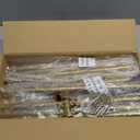 57"42" Height Adjustable Gold Easel Stand for Signs, 4 Display Modes, Stable at Any Position with 4 Hooks  Perfect Welcome Sign Stand, Heavy Duty Easel Stand for Wedding Sign,Parties, Art & Events