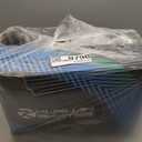 Kuxuan Boys Adjustable Inline Skates with Light up Wheels, Fun Illuminating Skates for Kids Girls Youth (Large(Kids 3-6 US), Black Came)