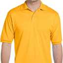 Jerzees Men's SpotShield Short Sleeve Polo (XX-Large, Gold)
