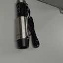 Blackcow Immersion Blender Handheld, 800W Powerful Electric Hand Blender with Titanium Alloy Blades, 12 Speeds & Turbo, Electric Hand Mixer for Smoothies, Soups, Baby Food and Purees (Single, Silver)