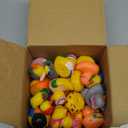 JOYIN 30 Pcs Rubber Ducks, Random Assortment Ducks Bulk with Mesh Carry Bag, Mini Rubber Duckies for Baby Bath Toys, Kids Toddler Summer Pool Toys Birthday Gifts Party Favors