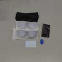 livho High Tech Blue Light Glasses - Advanced Blue Light Blocking Computer Glasses - Screen Fatigue & UV Protection (*B11 Light Black X 2)