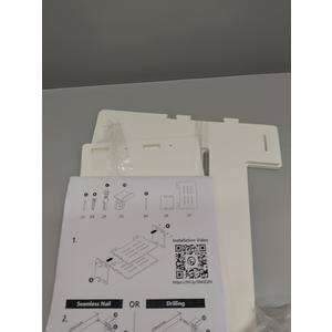 Projector Shelf for Wall, Floating Projector Wall Mount, Game Shelf for Xbox one S/X Series S, Holder Stand Accessories White 