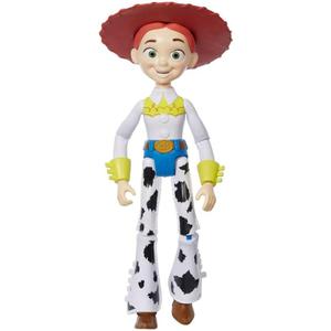 Mattel Disney and Pixar Toy Story Large Action Figure, Posable Jessie Collectible in Signature Cowgirl Look with Removable Hat, 12-inch Scale