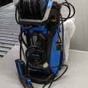 Electric Pressure Washer 5000PSI-Max 3.6GPM Power Washer Touch Screen Adjustable Pressure,4 Nozzles and 500ml Foam Cannon Power Washer Cleaning for Patio (5000 PSI, Blue)