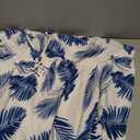 Women Animal Print Kaftan Dresses Plus Size Swimsuit Coverup 2025 Summer Bathing Suit Caftan Loungewear Beach Dress (Blue Leaves) One size