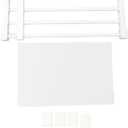 Expandable Tension Storage Shelf, 50-80cm No Drill Wardrobe Divider Rack