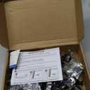 Ravinte 30 Pack Kitchen Cabinet Knobs and Pulls - Matte Black Zinc Drawer Handles for Dresser Drawers