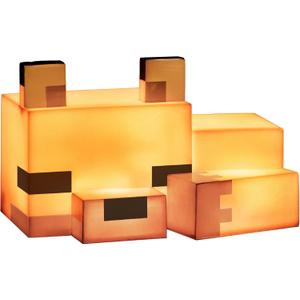 Paladone Minecraft Cute Fox Night Light, Soft Orange Glow, Officially Licensed Minecraft Decor and Desk Lamp for Gaming Room or Kids and Tween Bedroom