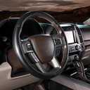 Steering Wheel Cover for Ford F150 2015-2020/ F250 2017-2022/ F350 2017-2022/ F450 2017-2022/ F550 2017-2022/ Ford Expedition 2018-2021 Steering Wheel Protector for Ford Steering Wheel Accessories