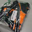 PHOEPET Reflective Dog Harness Large Breed Adjustable No Pull Vest with with Handle 2 Metal Rings 3 Buckles [Easy to Put on & Take Off](L, Orange)