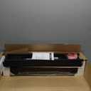 SUPERJARE 78.8 inch Narrow Console Table with Outlet, Sofa Tables, Behind Couch Table, Long Entryway Tables with Charging Station, for Living Room, Rustic Brown